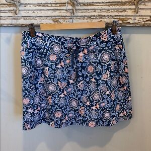 Title Nine Skort Size Medium Floral